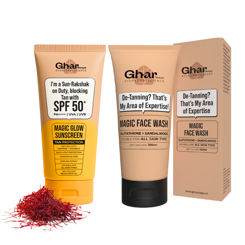Magic Face wash  & Magic Sunscreen combo
