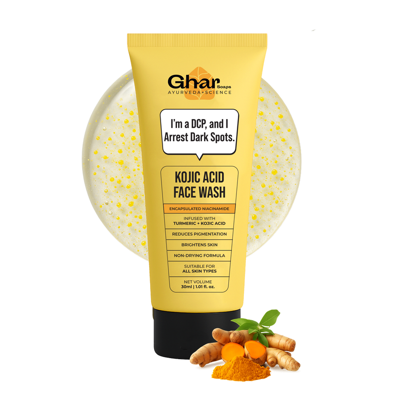 Kojic Acid & Turmeric Face Wash 30ml (Free Gift)