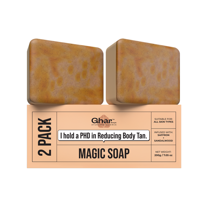 Magic Soap (Sandal Wood and Saffron Soap)