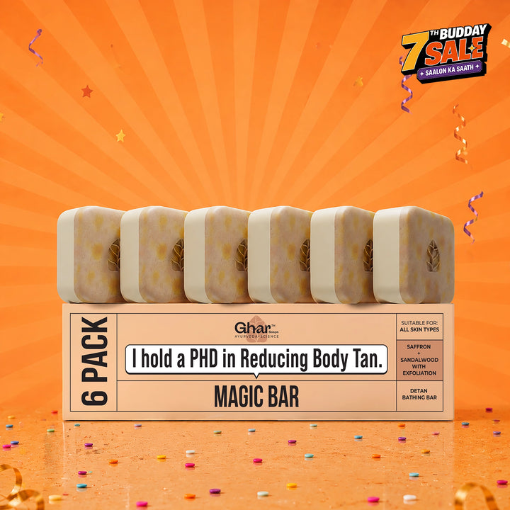 Magic Soap (Sandal Wood and Saffron Soap)