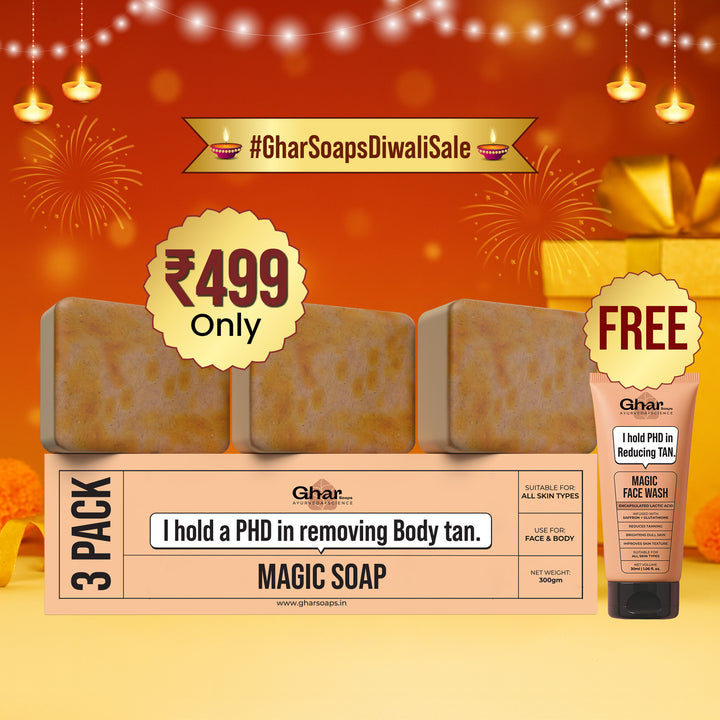 Magic Soap + Free Magic Face Wash 30ml