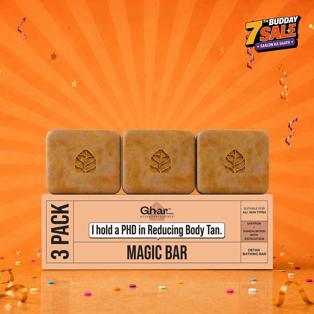 Magic Soap (Sandal Wood and Saffron Soap)