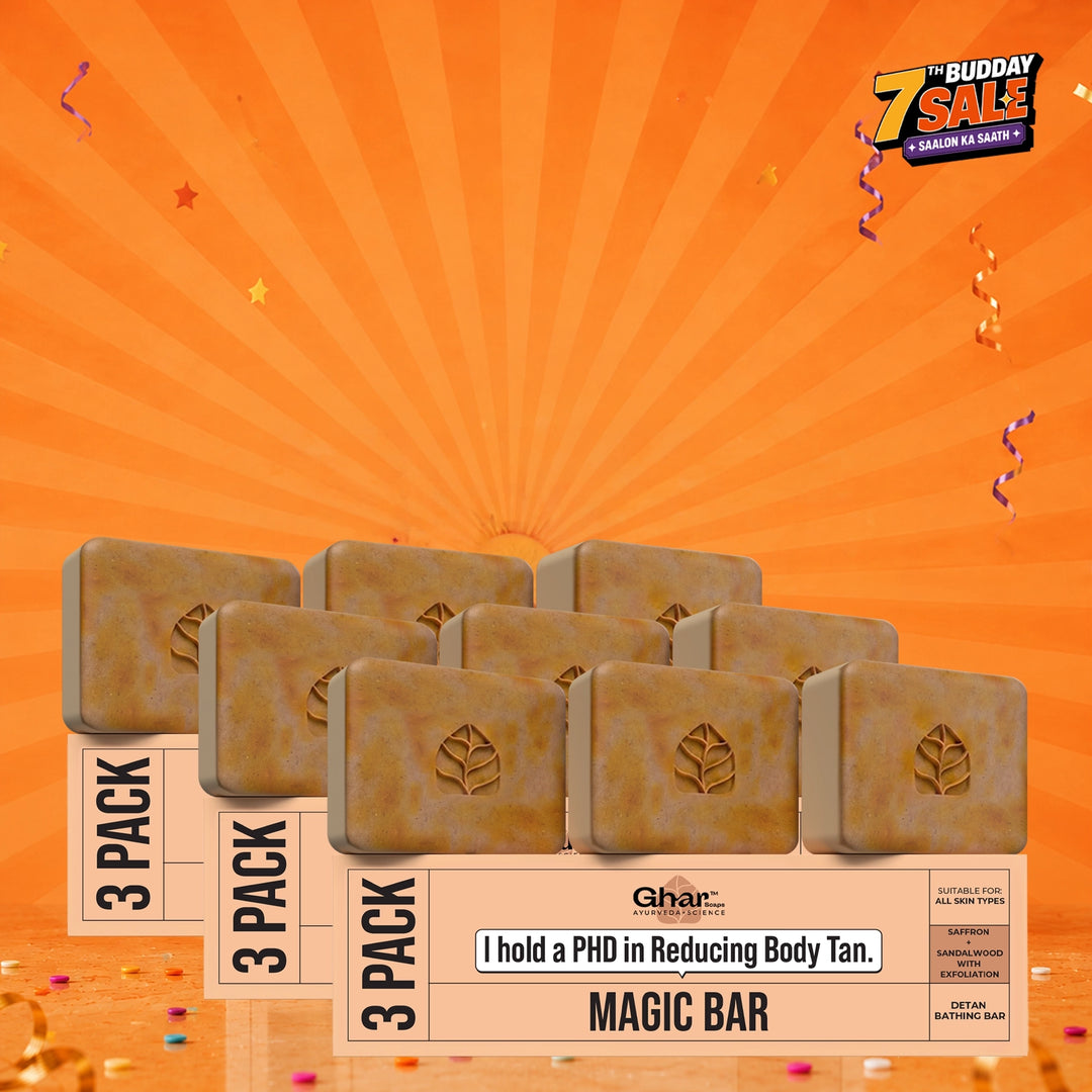 Magic Soap (Sandal Wood and Saffron Soap)