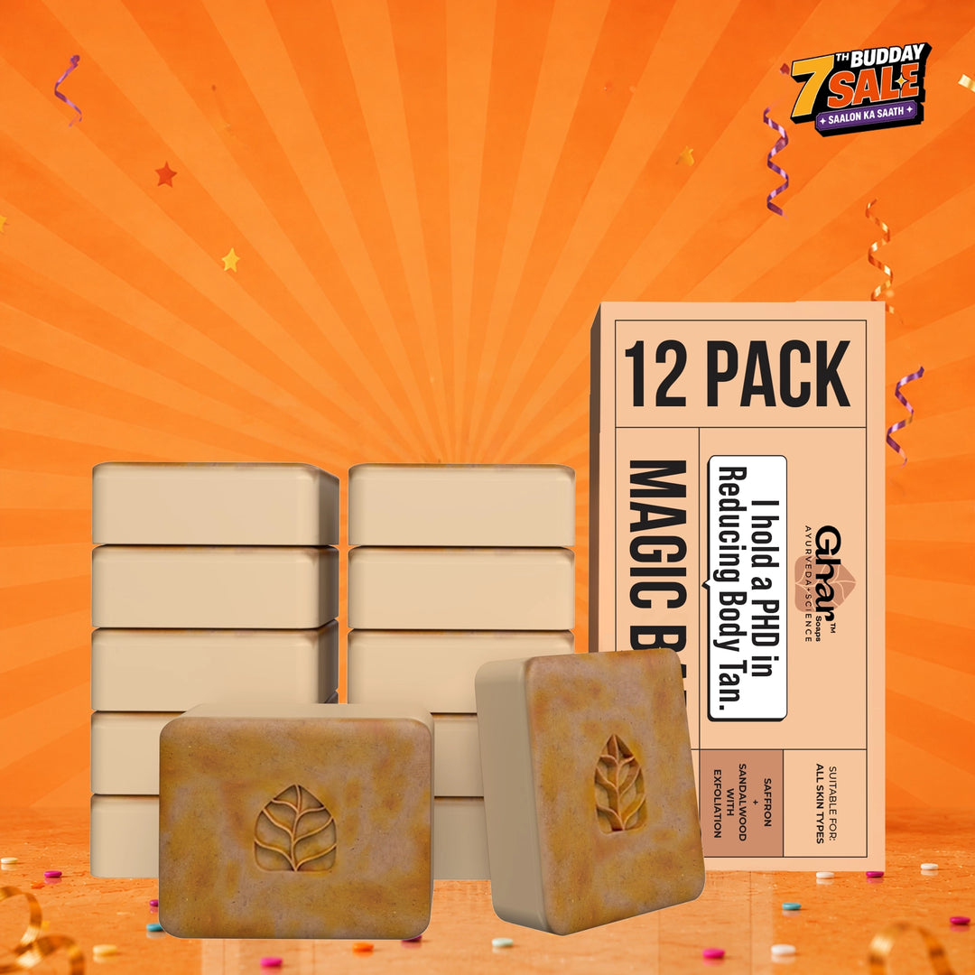 Magic Soap (Sandal Wood and Saffron Soap)