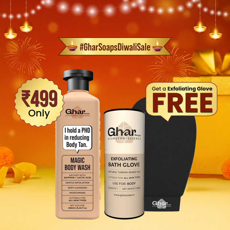 Magic Body wash + Free Exfoliating Body Glove