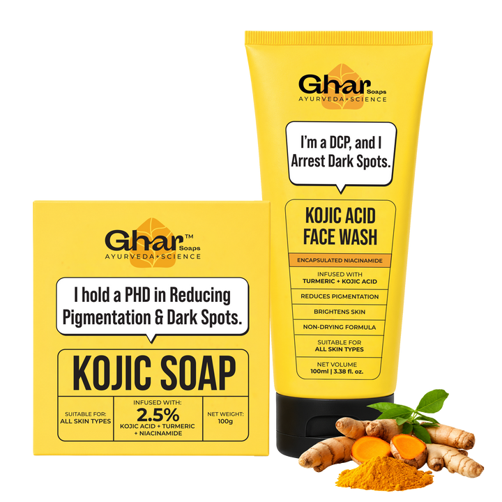 Kojic Soap + Kojic Face Wash Combo
