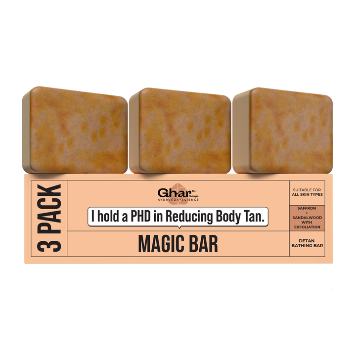 Magic Soap (Sandal Wood and Saffron Soap)