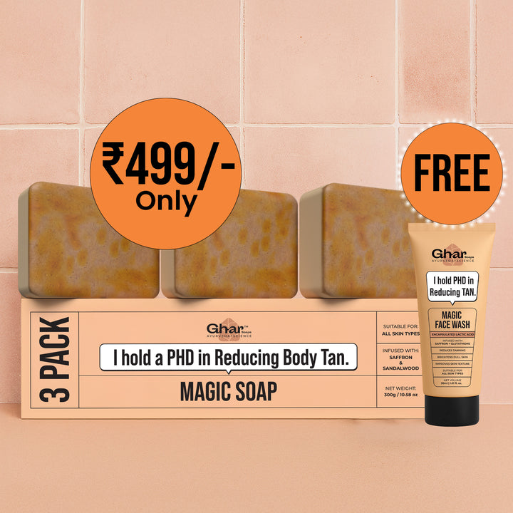 Magic Soap + Free Magic Face Wash 30ml