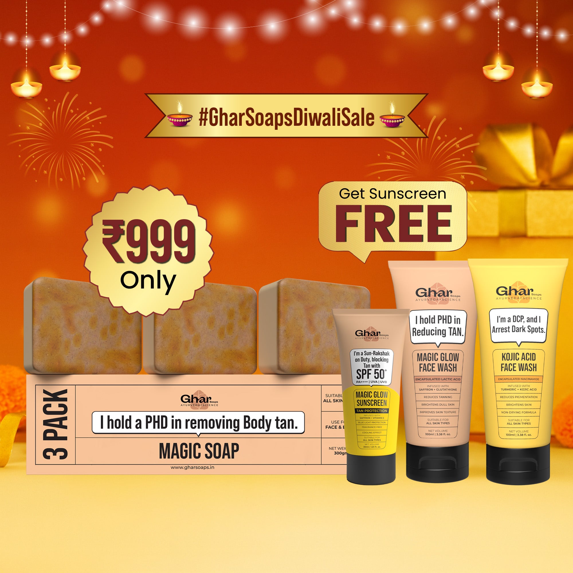 Magic Soap + FREE Magic Glow Sunscreen