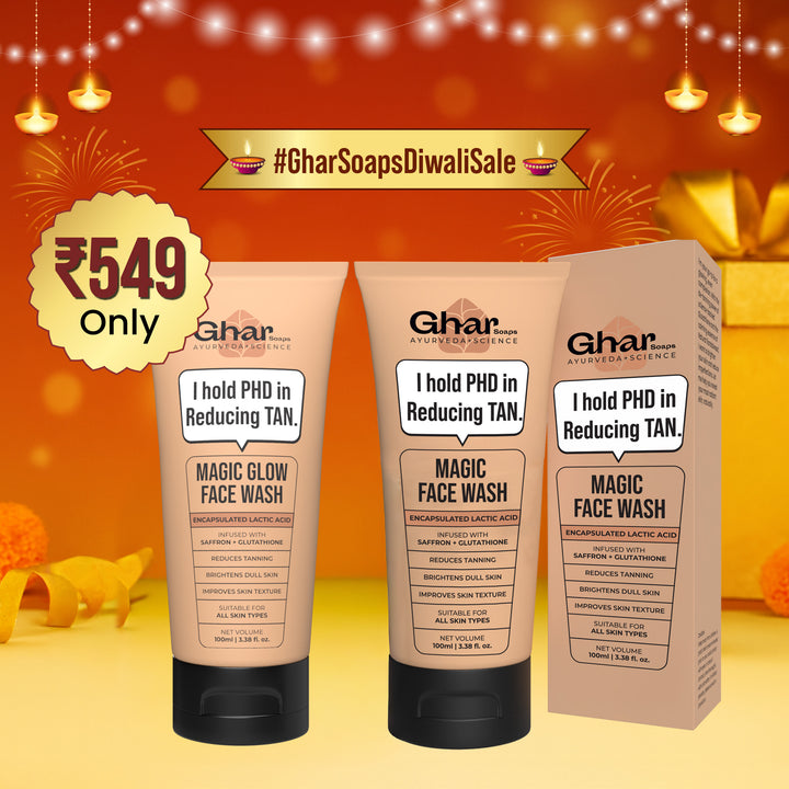 Magic Face wash With Saffron and Lactic Acid