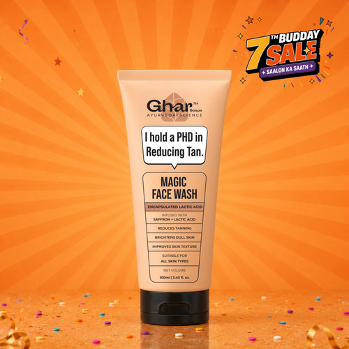 Magic Face wash With Saffron and Lactic Acid