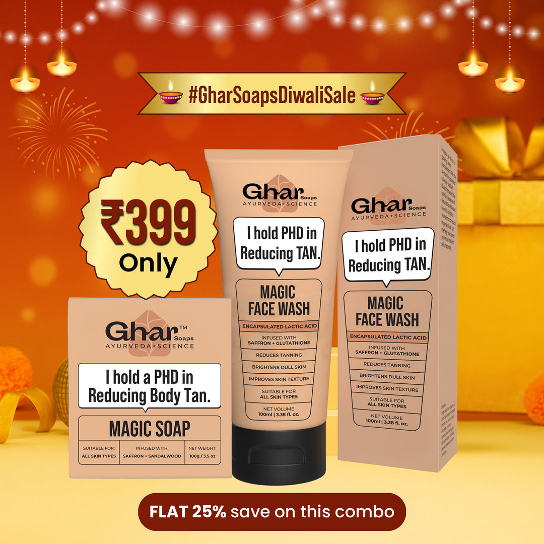 Magic Face wash With Saffron and Lactic Acid