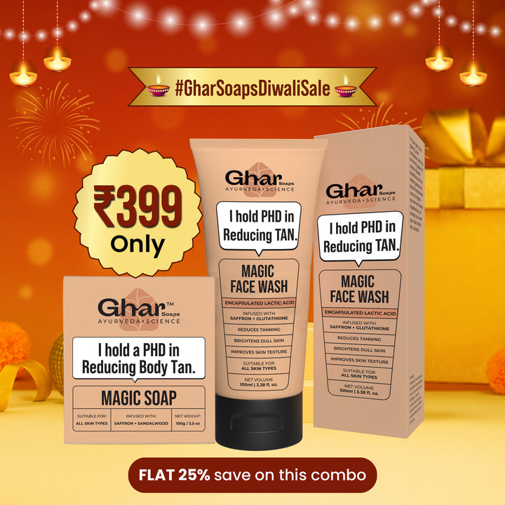 Magic Face wash With Saffron and Lactic Acid