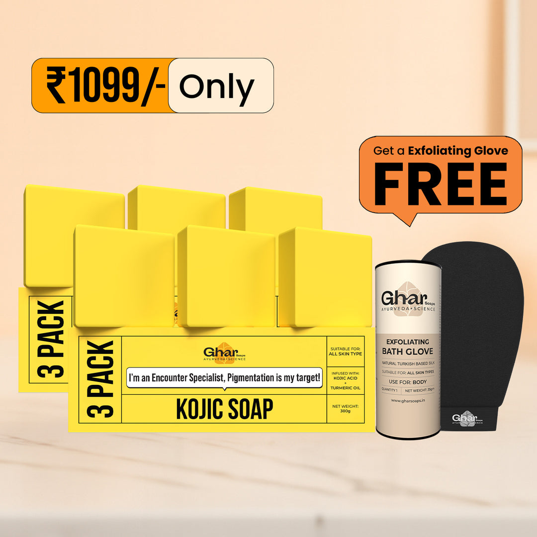 Kojic Soap + Exfoliating Body Glove Combo