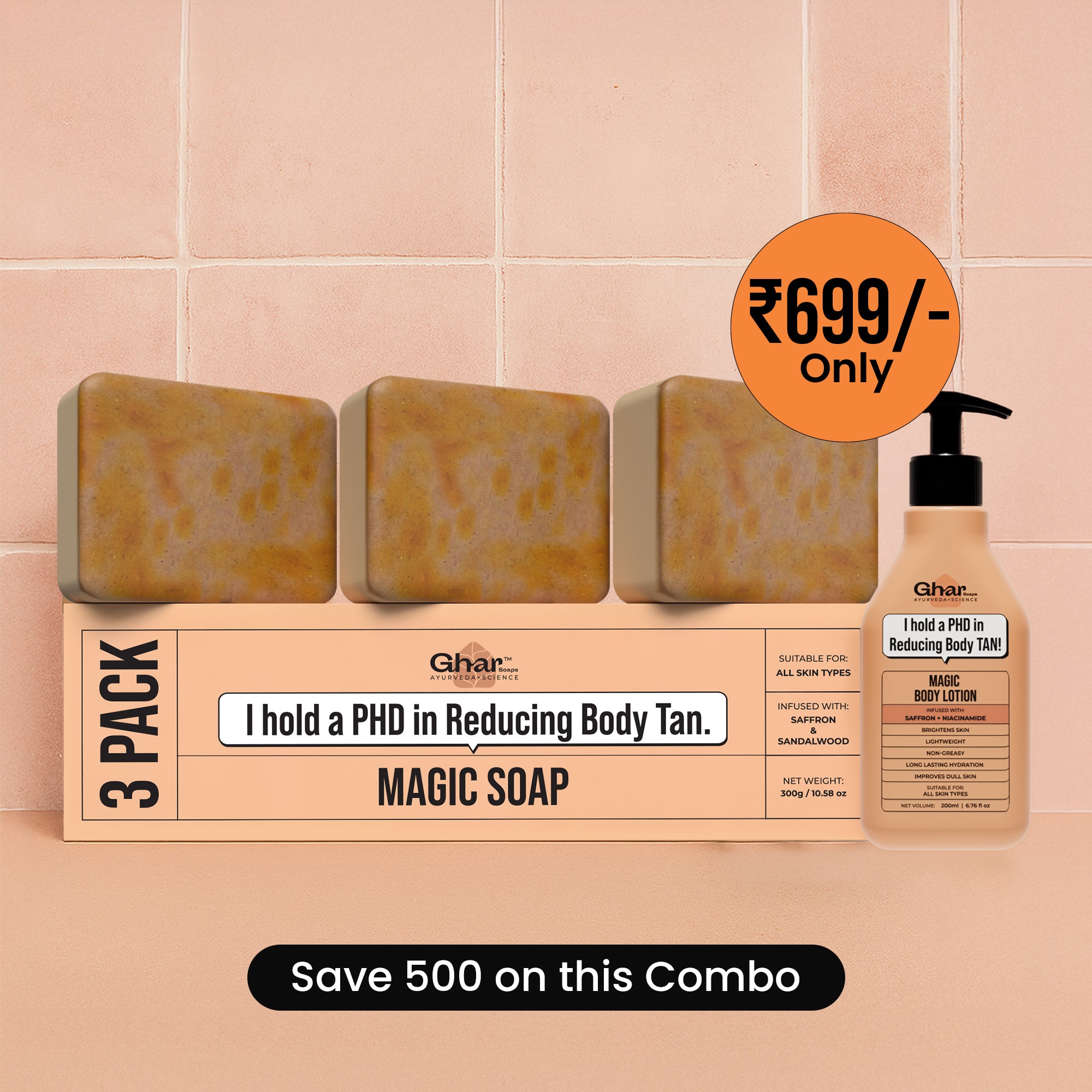 Free Magic soap + Magic Lotion Combo