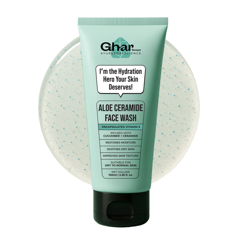 Aloe-Ceramide Face Wash For Dry to Normal Skin