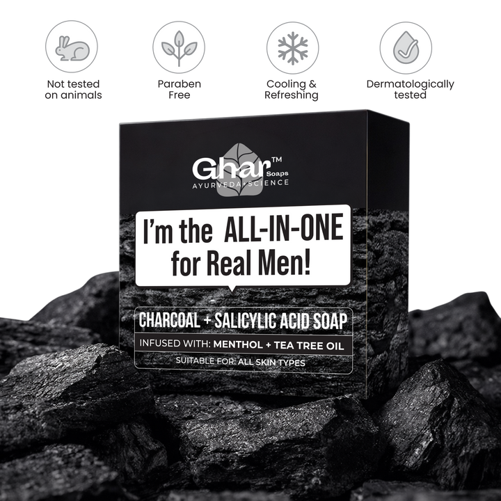 Charcoal + Salicylic acid soap