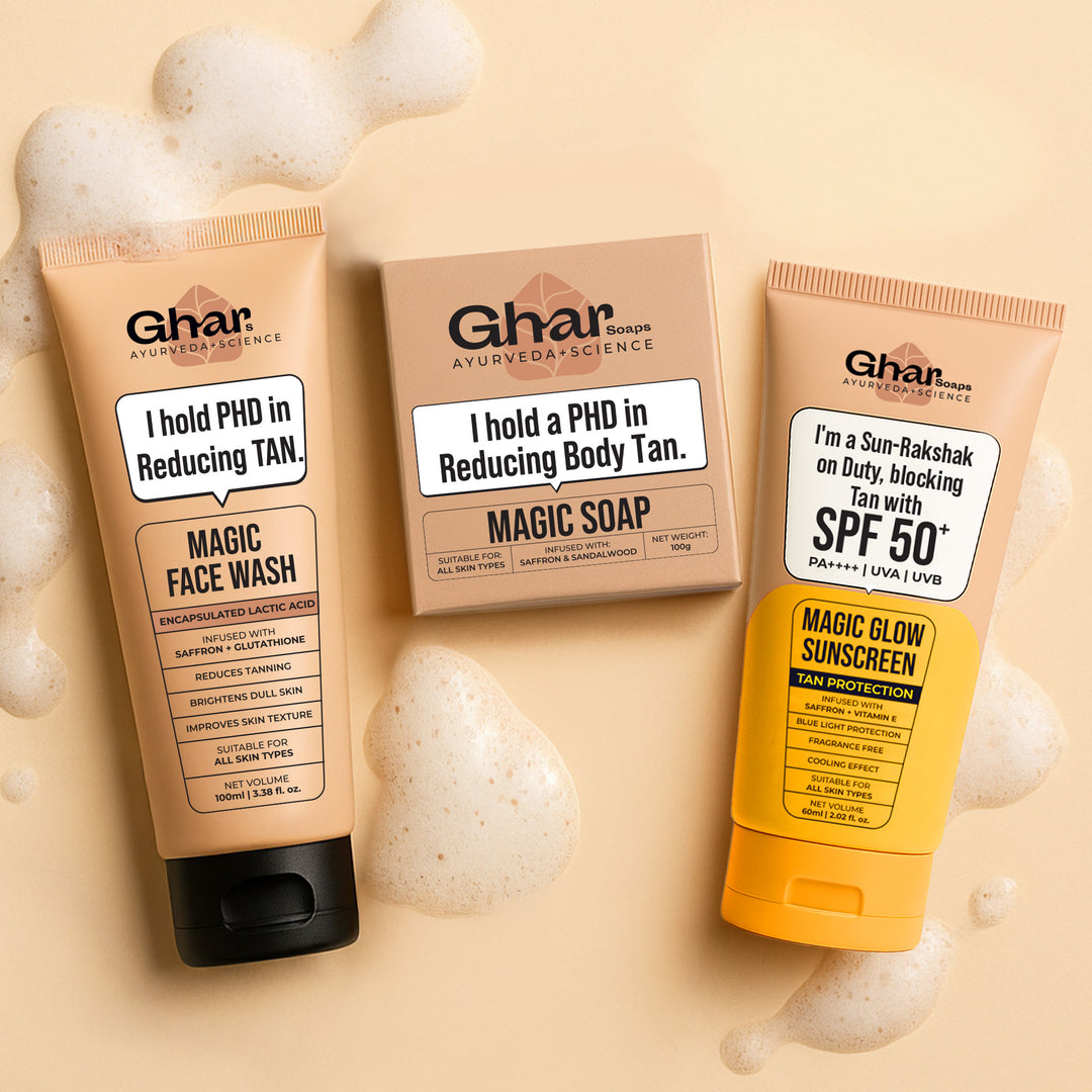 Magic Face wash With Saffron and Lactic Acid
