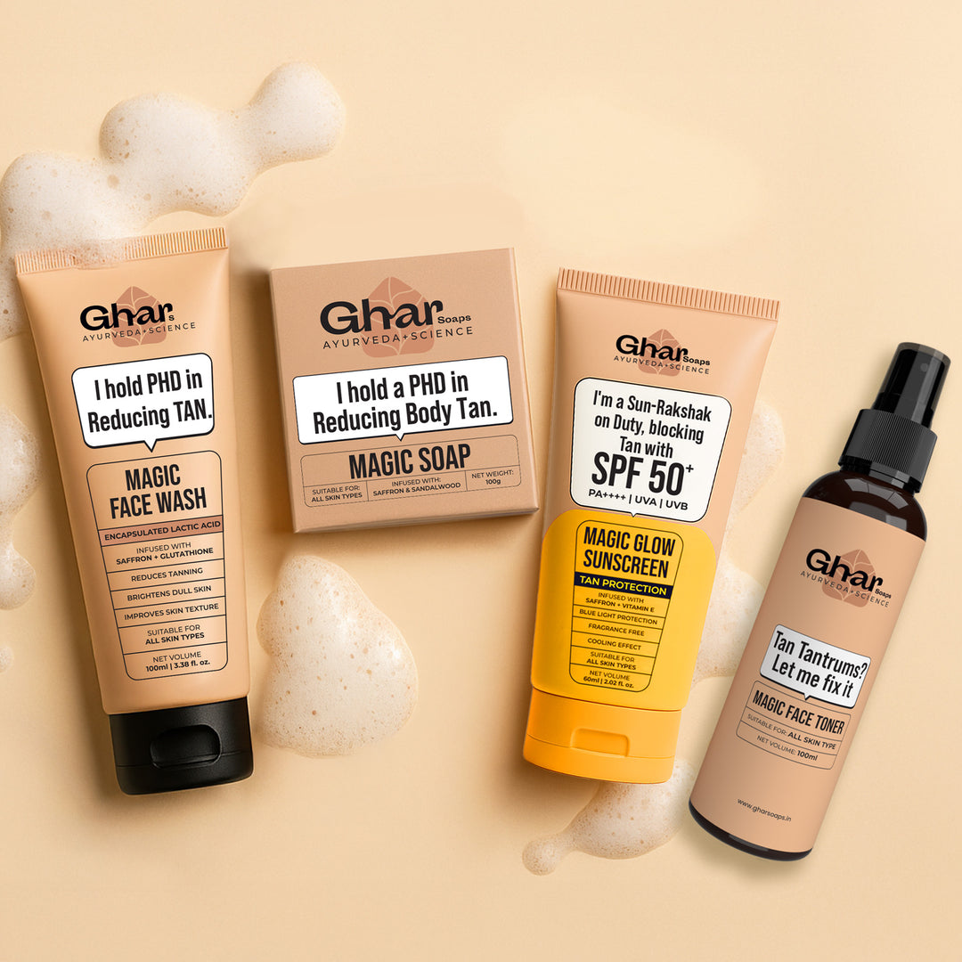 Magic Face wash With Saffron and Lactic Acid