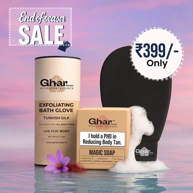 Magic Soap & Exfoliating Body Glove Combo