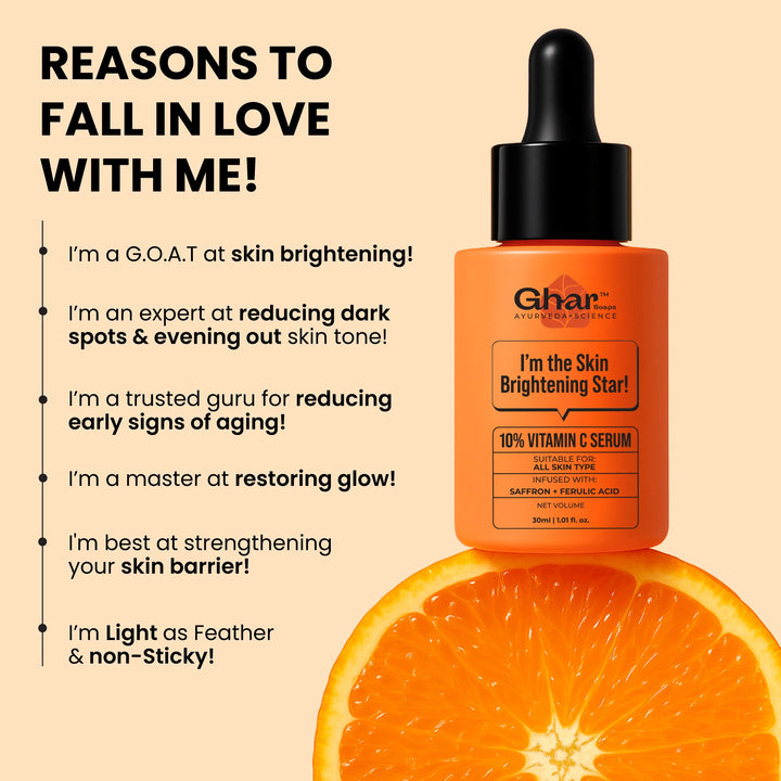 10% vitamin C serum to Brighten Your Skin
