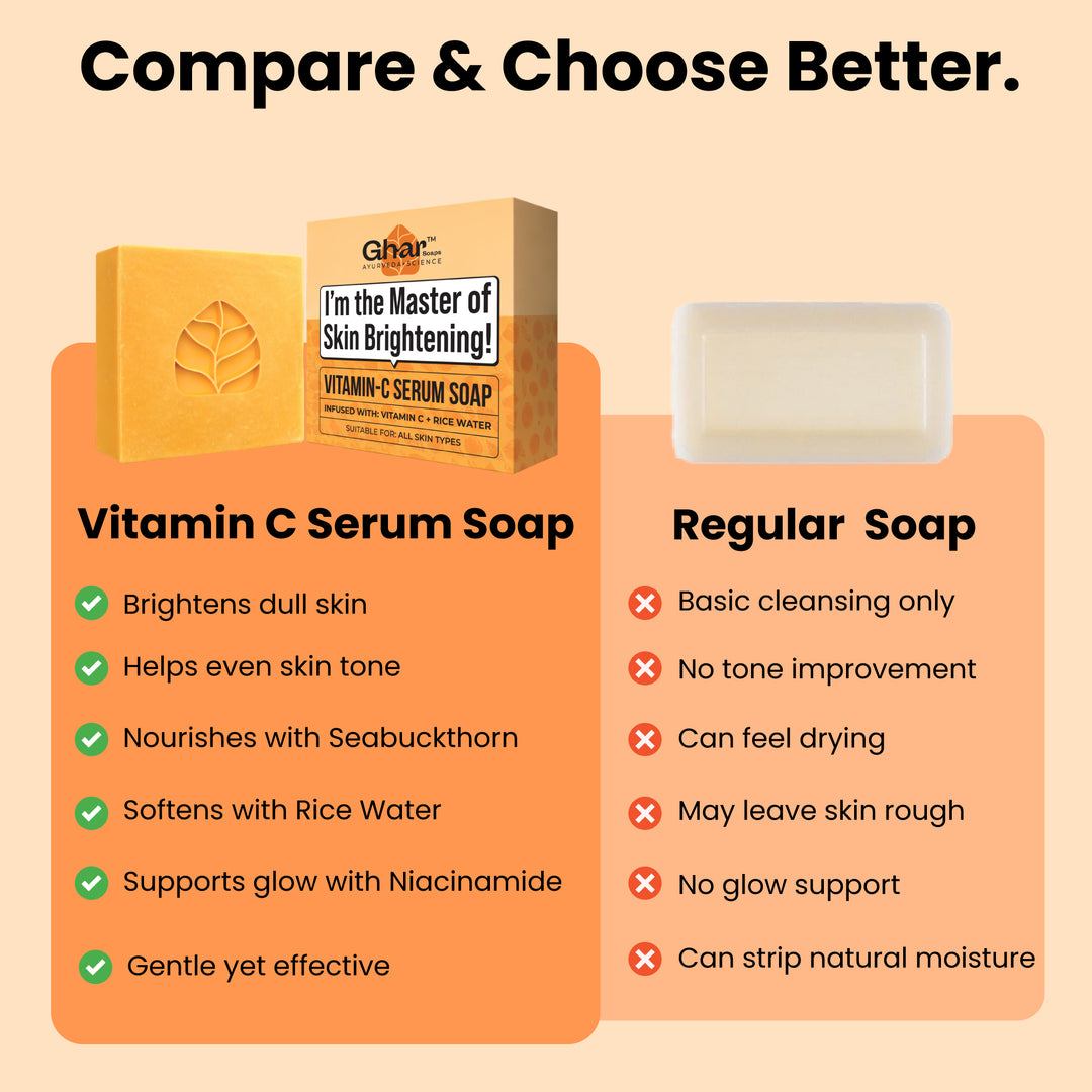 Vitamin c serum soap