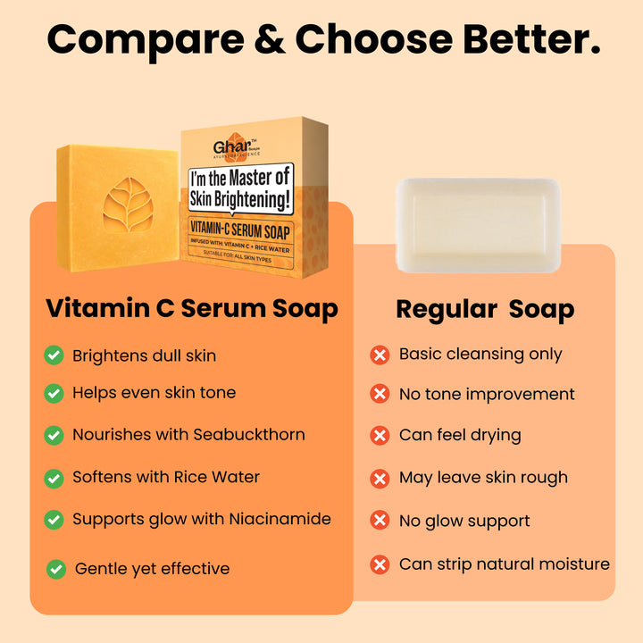 Vitamin c serum soap