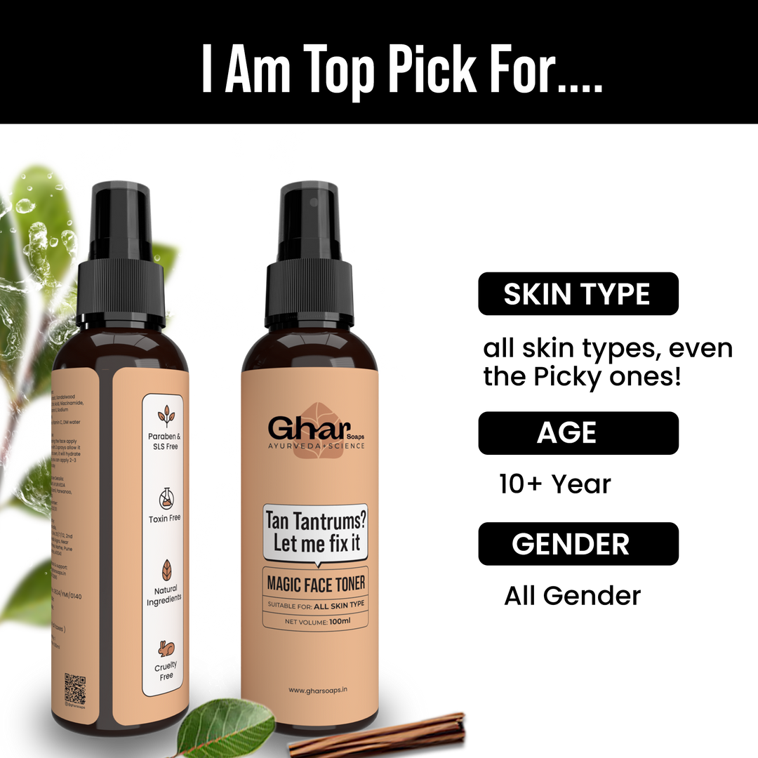 Magic Face Toner(Sandalwood & Saffron)
