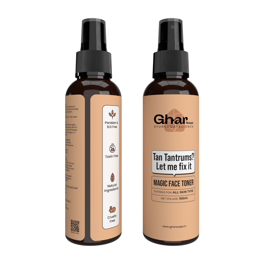 Magic Face Toner(Sandalwood & Saffron)