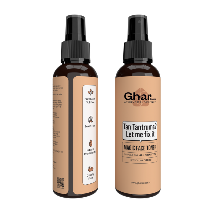 Magic Face Toner(Sandalwood & Saffron)