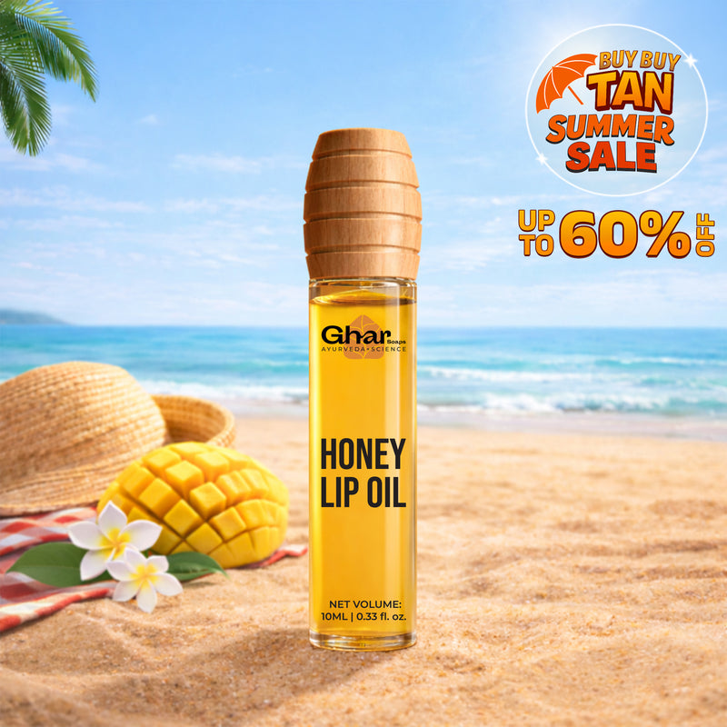 Honey Lip Oil  With SPF 30