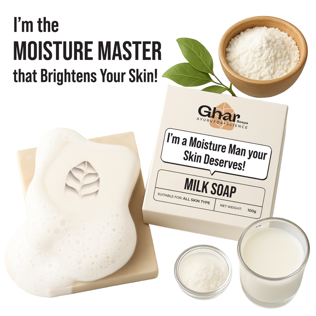 Milk Soap for Brightening & Moisturising Skin