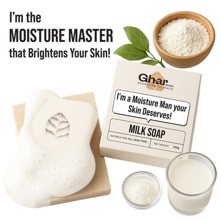 Milk Soap for Brightening & Moisturising Skin