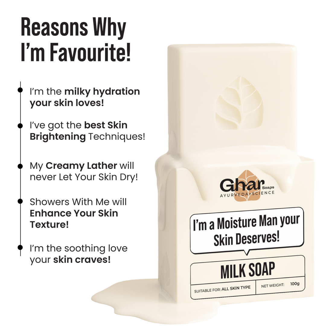 Milk Soap for Brightening & Moisturising Skin