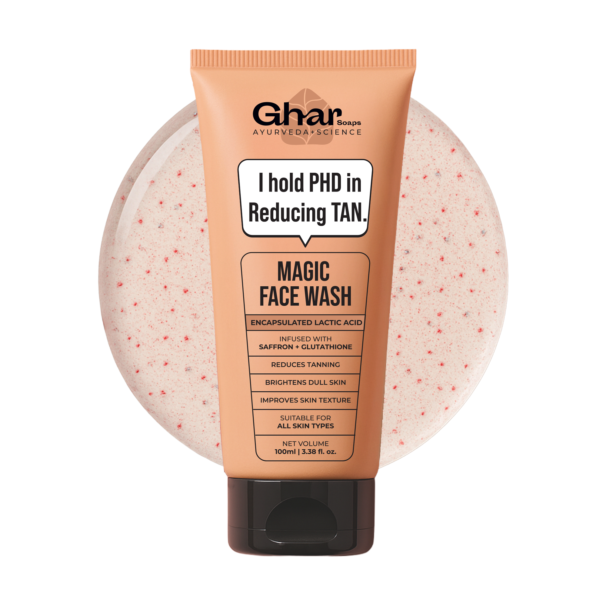 De Tan Face Wash - Buy Best De-tan Face Wash for Bright, Glowing & Soft Skin Online GHAR SOAPS De Tan Face Wash - Buy Best De-tan Face Wash for Bright, Glowing & Soft Skin Online GHAR SOAPS