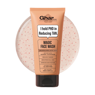 Magic Face wash With Saffron and Lactic Acid