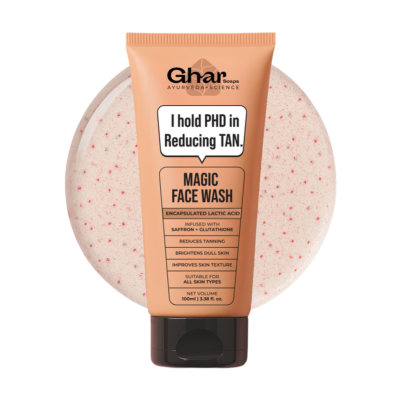 Magic Face wash With Saffron and Lactic Acid