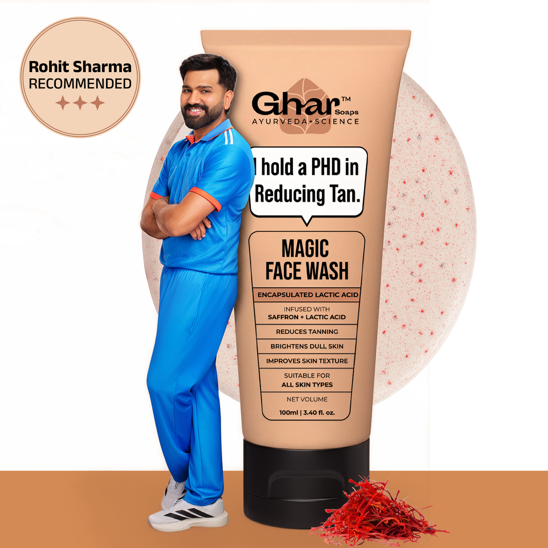 Magic Face wash With Saffron and Lactic Acid