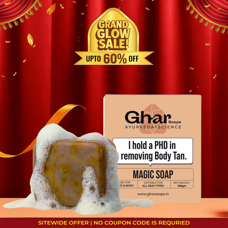 Magic Soap (Sandal Wood and Saffron Soap)
