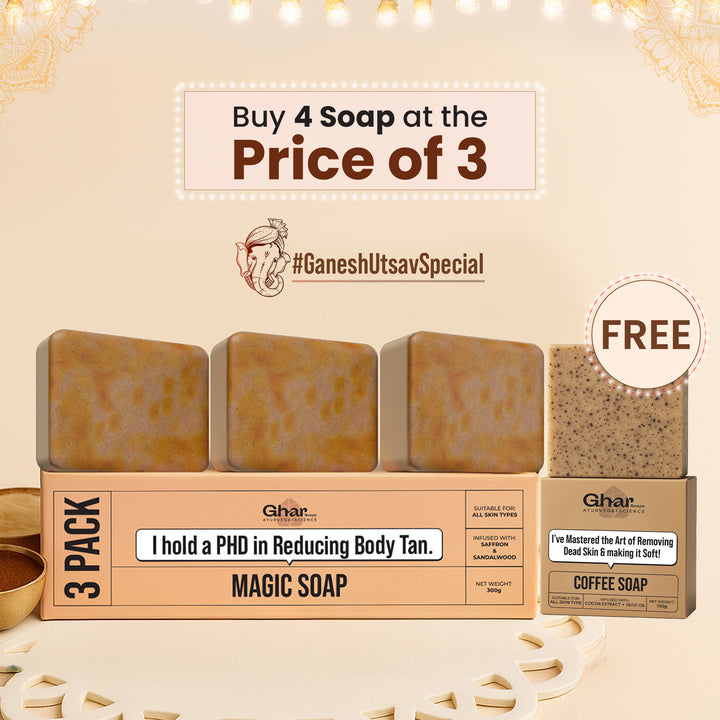 Free Soap With Magic Soap Pack of 3