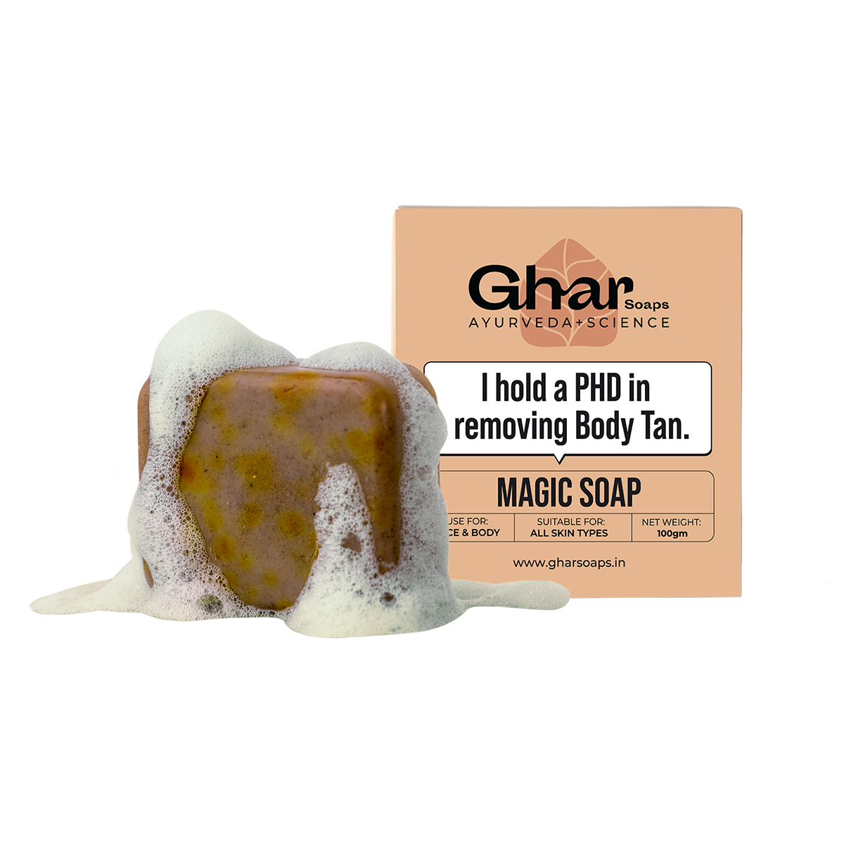 Magic Soap (Sandal Wood and Saffron Soap)