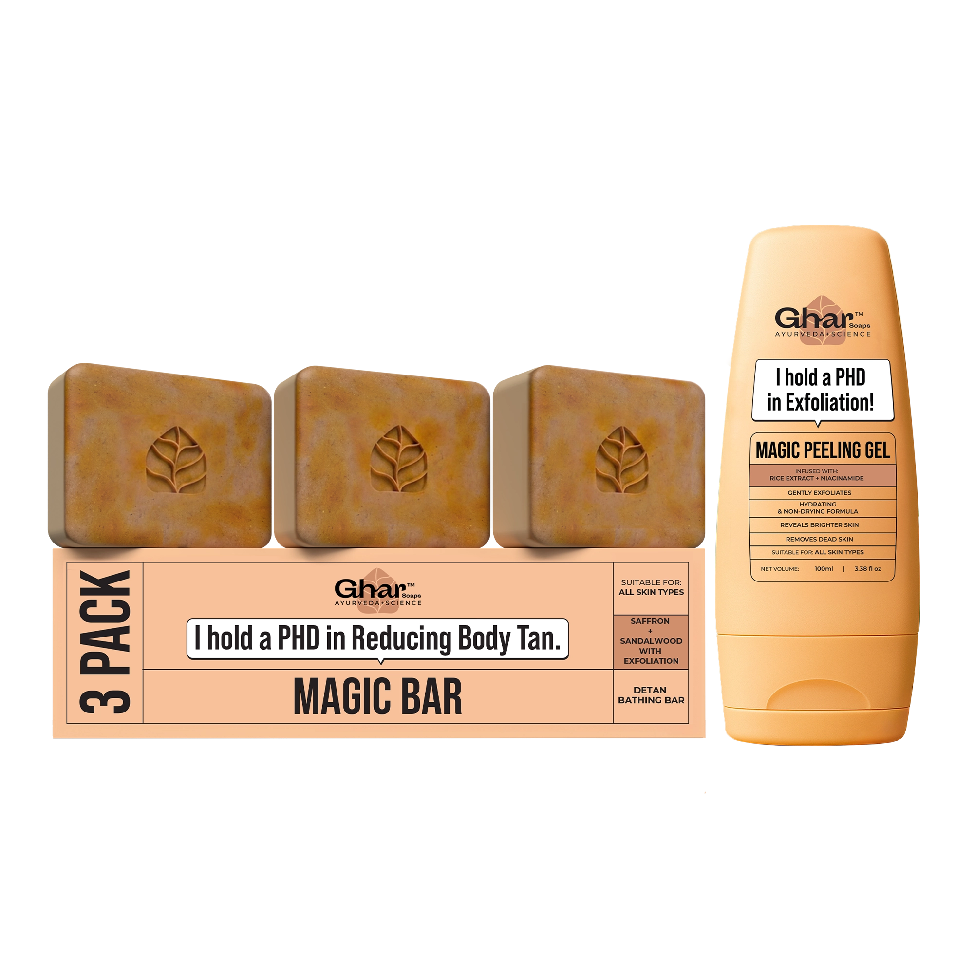 Peeling Gel + Magic Soap Combo