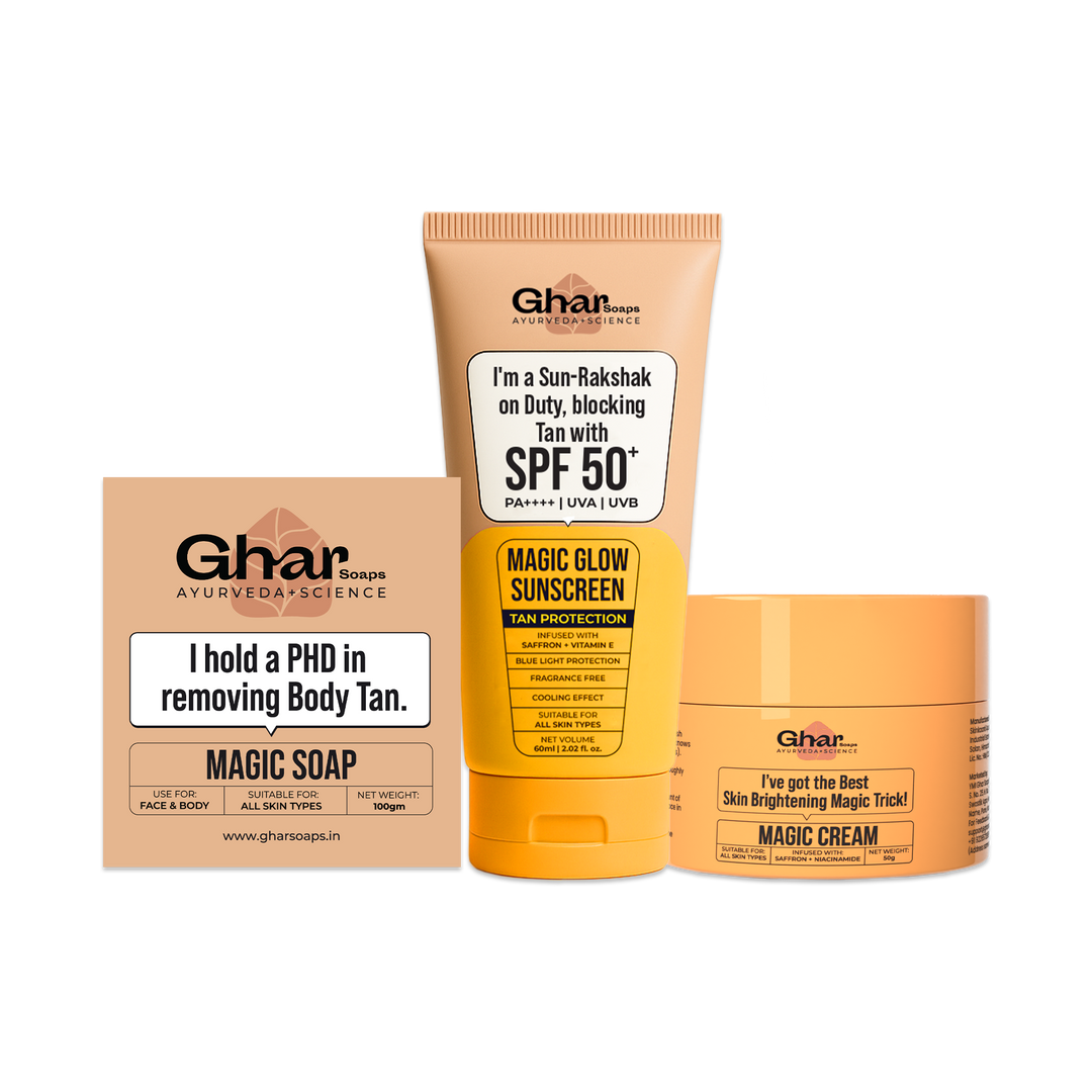 Magic Cream with Saffron & Niacinamide for De-Tan & Skin Brightening