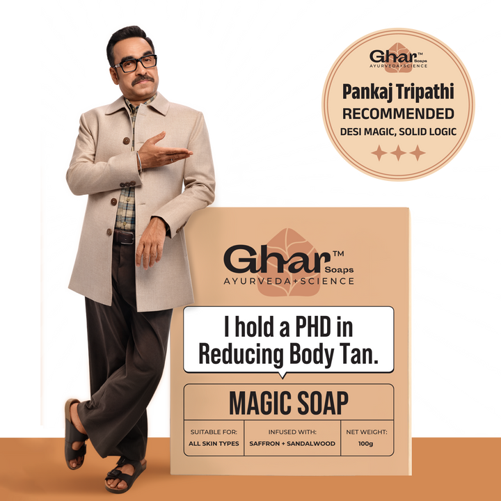 Magic Soap (Sandal Wood and Saffron Soap)