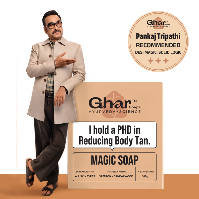 Magic Soap (Sandal Wood and Saffron Soap)