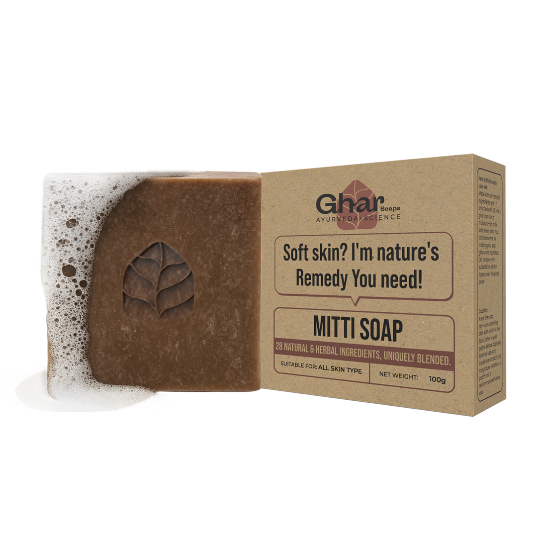 Mitti Soap For Exfoliation & Soft Skin