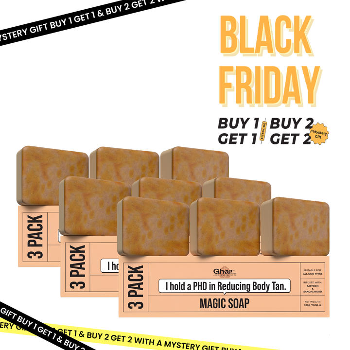 Magic Soap (Sandal Wood and Saffron Soap)