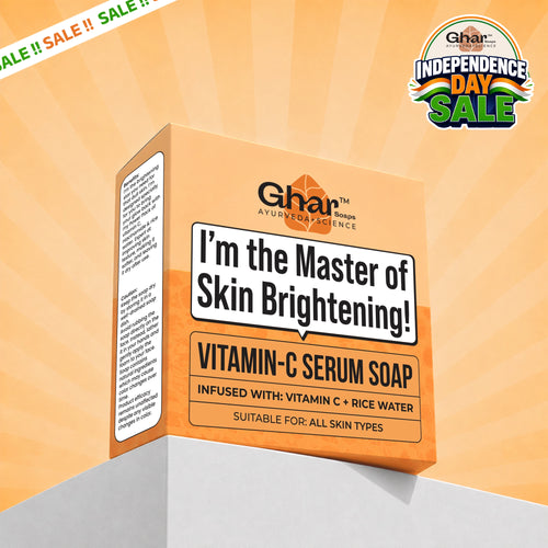 Vitamin c serum soap
