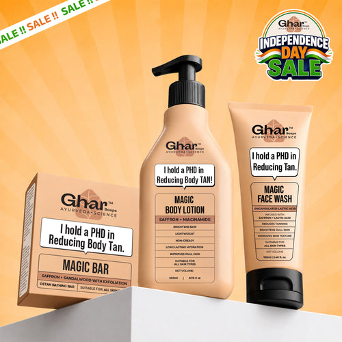 Magic Soap + Body Lotion + Magic Face Wash Combo