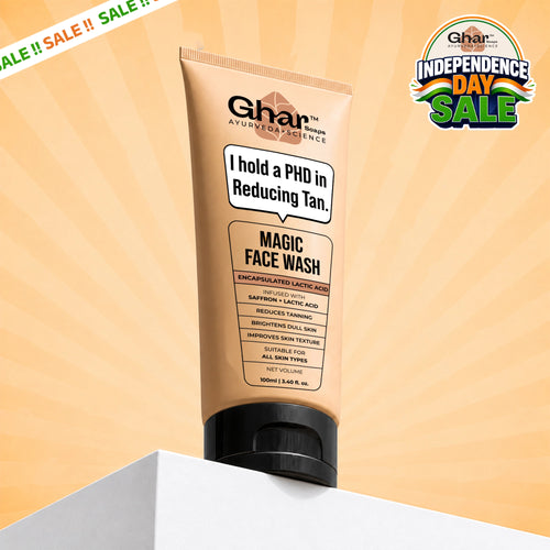 Magic Face wash With Saffron and Lactic Acid